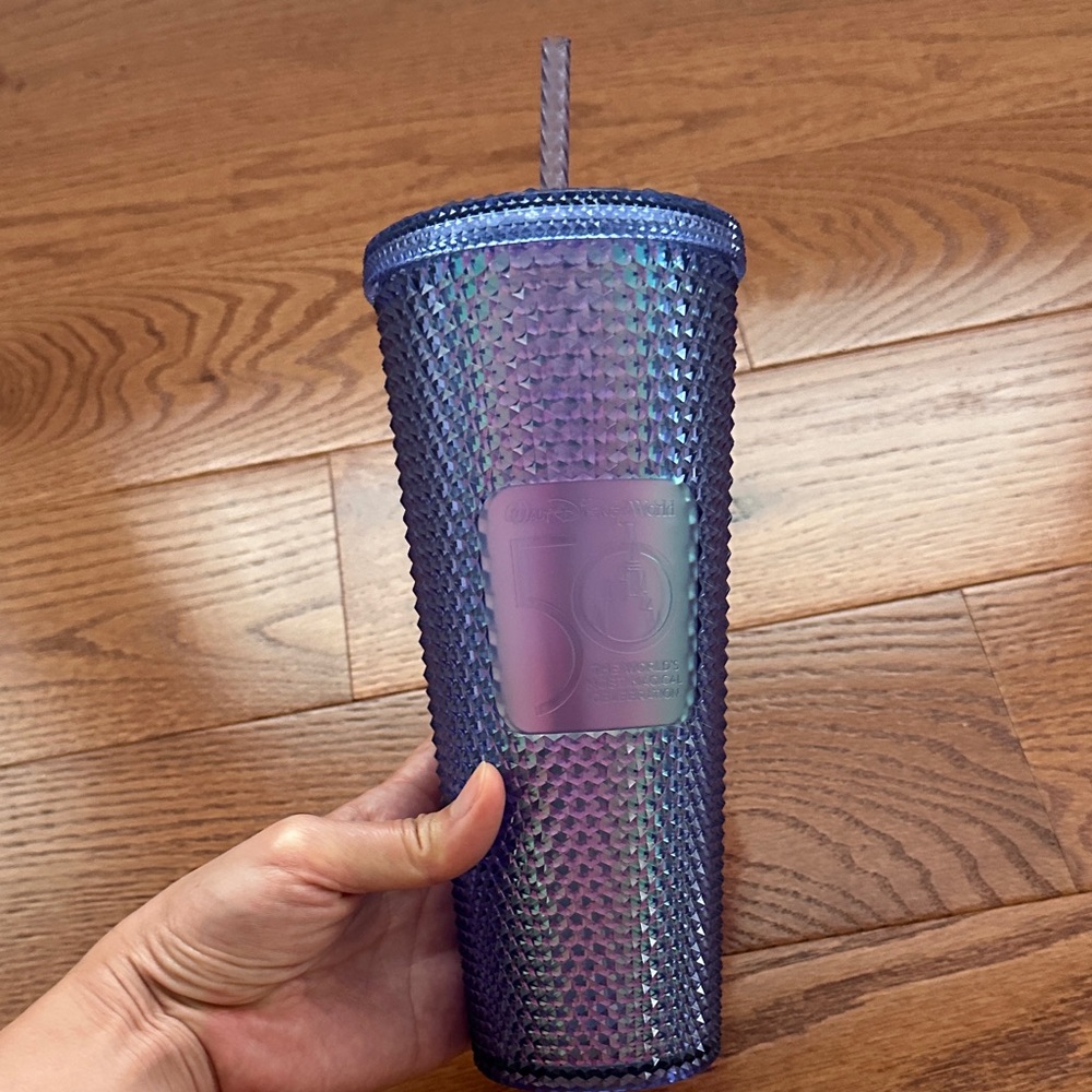 50th Anniversary Disney Iridescent Purple Tumbler